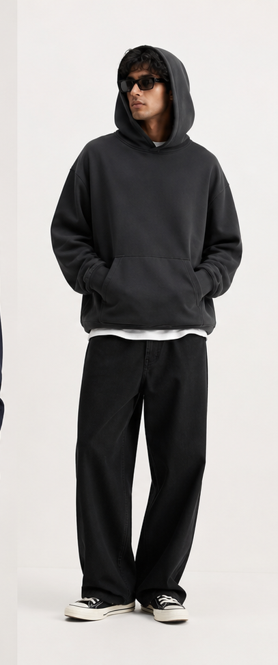 A dense hoodie for days with low social charge.